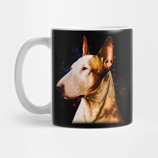 Bullie Beauty Fashionable Tee Celebrating the Endearing Bull Terrier Breed Mug